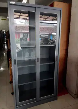 FILING CABINET BESI PINTU SLIDING E18