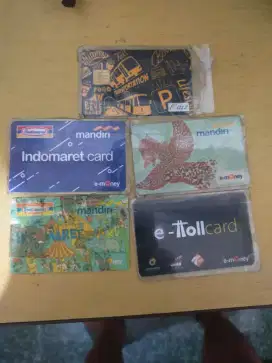 Kartu e toll e money mandiri
