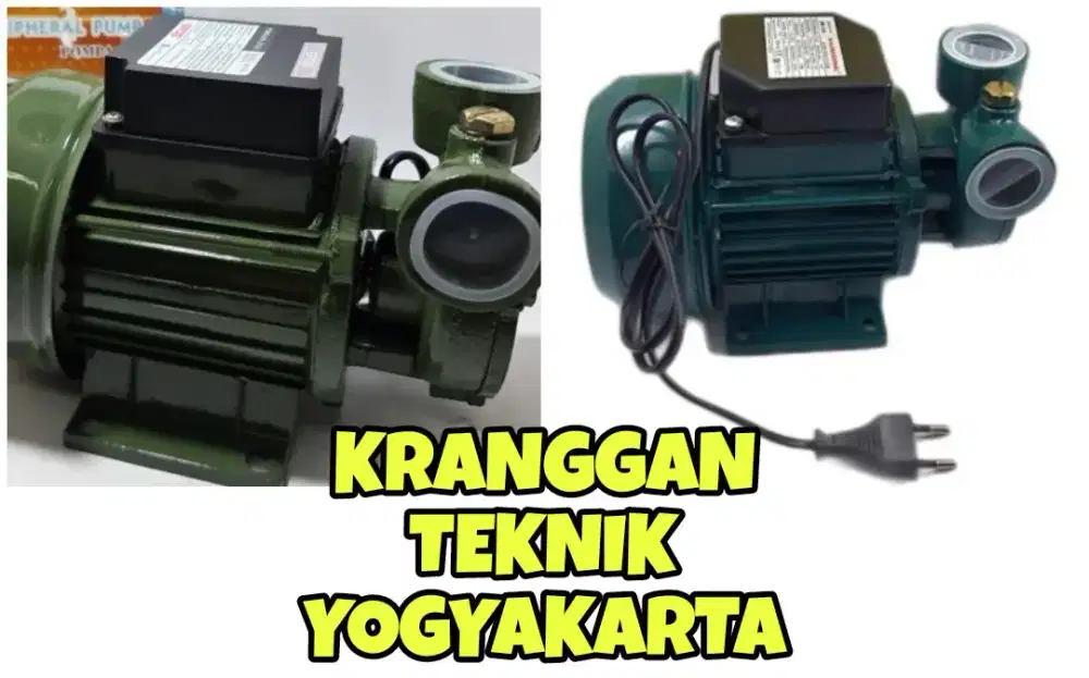 (KRANGGAN TEKNIK)pompa air listrik watt kecil utk sumur
