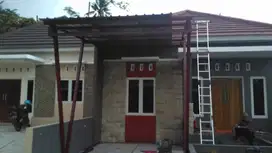 Kanopi Baja Ringan Atap Galvalum pasir