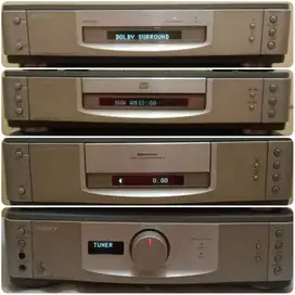 SONY Placido, Tuner CD, Stereo Cassette, Processor, Stereo Amplifier.