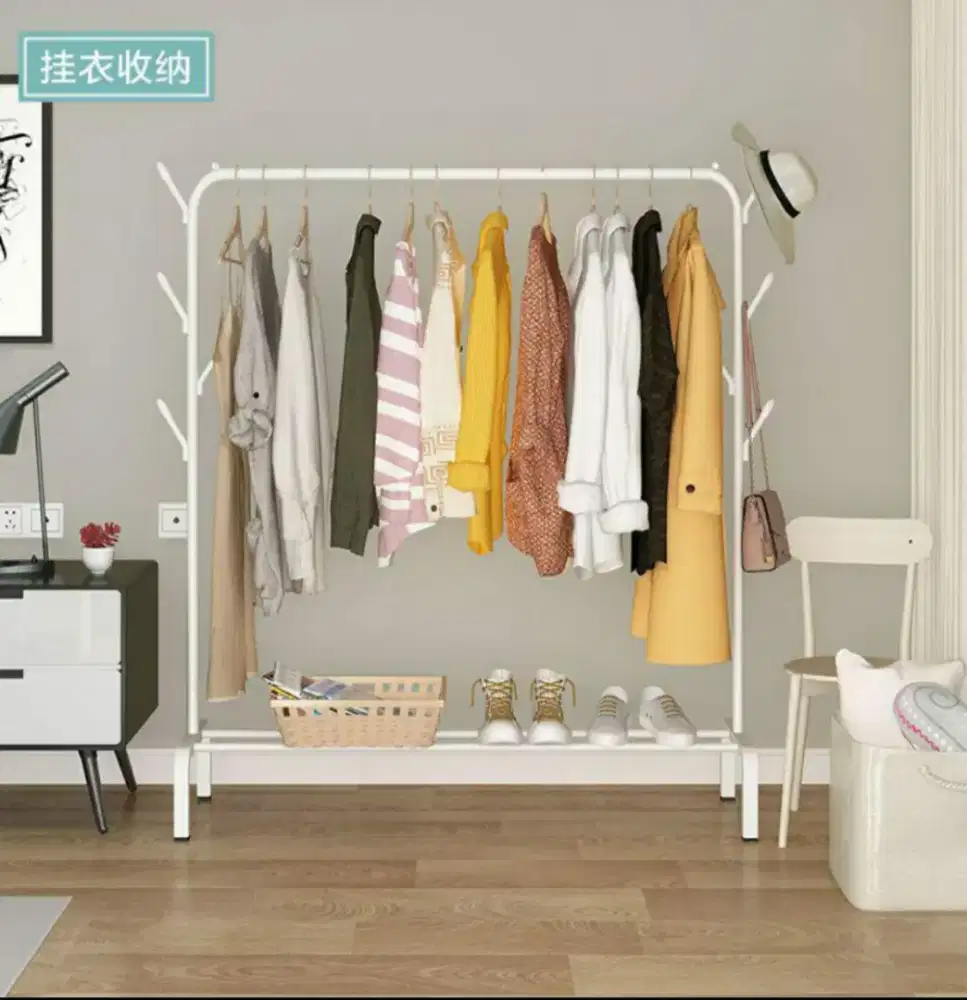 Stand Hanger Single Gawang Portable