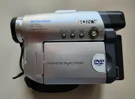 handycam sony, RUSAK, type DCR-DVD201E.