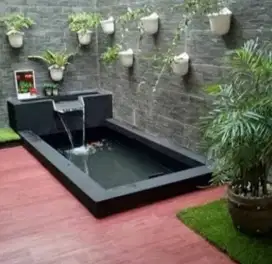 Kolam minimalis koi