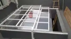 Kanopi besi galvanis Surabaya Sidoarjo