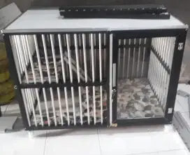 Kandang kucing alumunium