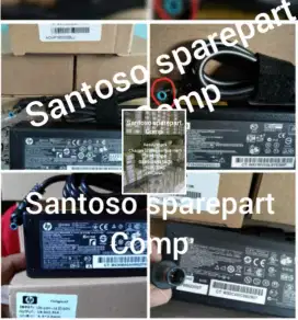 Adaptor charger hp colokan blue pin Original