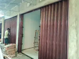 Folding get dan rolling door