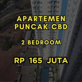 Jual Rugi BU apartemen Puncak CBD 2 BR tower A
