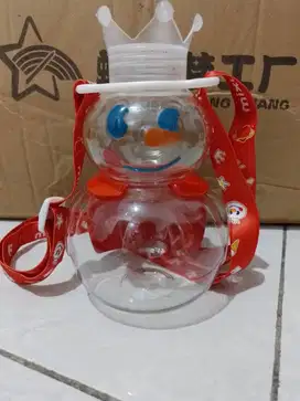 Mainan Anak Botol Mixue miksu 600 ml ada tali buat gqantungan