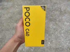 Poco C40 3/32 GB - 13MP Dual Camera - 6000mAh Battery - Garansi Resmi