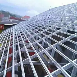 Baja ringan renovasi rumah atap spandek pasir