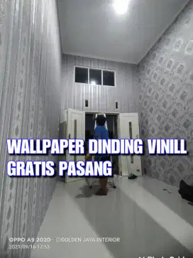 JASA & JUAL WALLPAPER DINDING VINILL