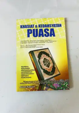 Buku Rohani Islam : KHASIAT & KEDAHSYATAN PUASA