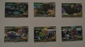 6pcs Kartu Animal Kaiser Strong Maximum