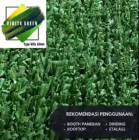 Rumput Sintetis Vinita Green Swiss 10mm 1m x 1m