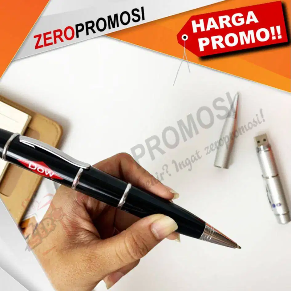 Jual souvenir Flashdisk Pulpen 3in1