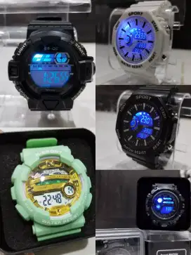 Jam Tangan Digital Cuci Gudang