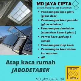 atap kaca atap kaca aluminium sliding swing geser modern terbaru