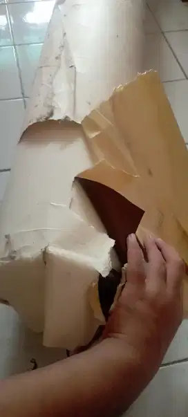 kulit sofa  jok premium oscar nuvrino - coklat