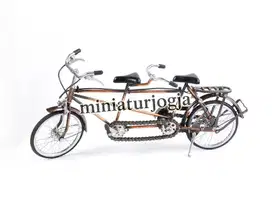 Miniatur Sepeda Tandem Kualitas 1 - Bukan KW