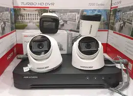 Paket CCTV + Pasang HIKVISION 2 MP Full HD [4 Camera]