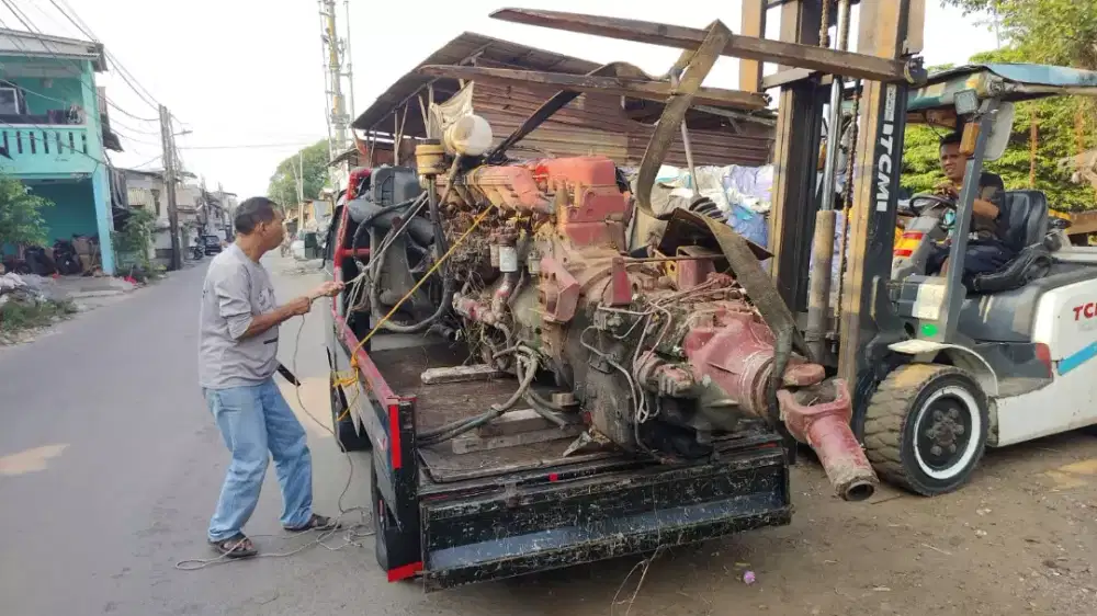 Engine + transmisi mesin Renault CBH385