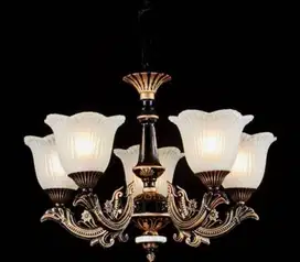 Lampu hias gantung ruang tamu klasik