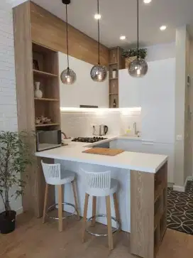 Interior desain kamar tidur,almari pakaian/wardrobe,dipan,backdrop tv