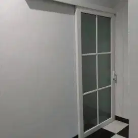Kusen aluminium pintu aluminium