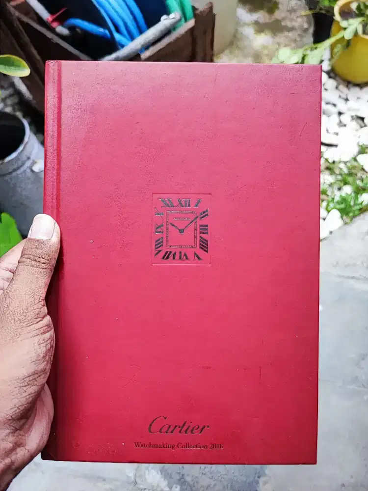 Buku Impor Katalog Jam Tangan Cartier Watchmaking Collection 2016