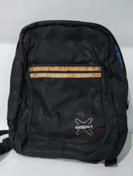 Tas ransel / backpack Exsport Original Black bagus