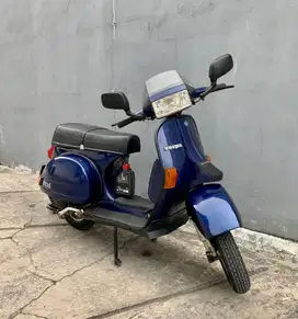 Vespa excel 2004 biru glamour