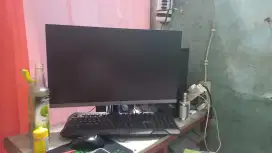 Satu set lengkap tinggal pake PC Gaming AMD Ryzen 3g + mnitor samsung