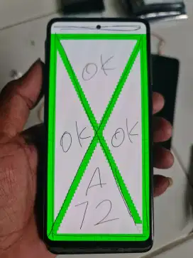 LCD samsung A72 original copotan normal