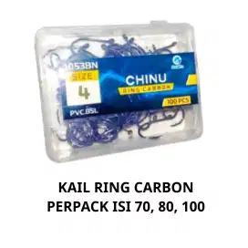 KAIL RING CARBON PERKOTAK NOMOR 2 - 8