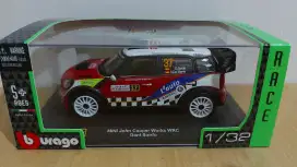 Burago Race Mini John Cooper Works WRC Dani Sordo No 37