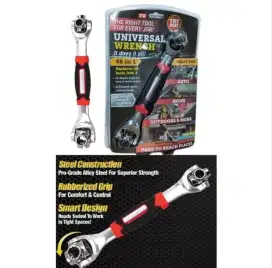 Kunci wrench universal 8 in 1