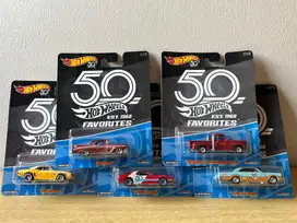 Hotwheels 50 th favorites