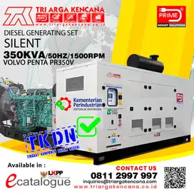 Ready Stock Genset PRIME Volvo Penta 350 KVA