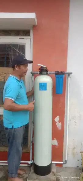 Alat filter saringan air pompa sumur bor tanah/PDAM PAM keruh kotor