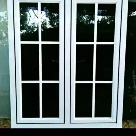 Jual kusen pintu jendela kaca alumunium pls pasang