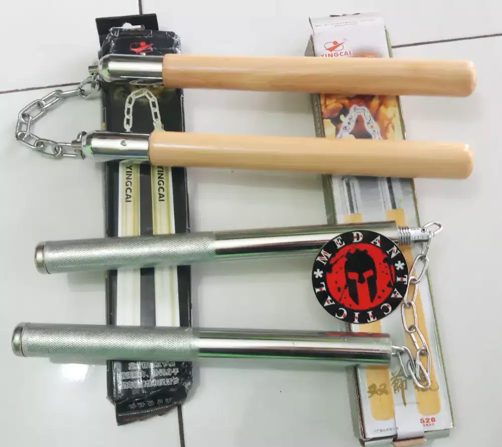 Double Stick Kayu Bruce Lee (Medan Tactical Store)