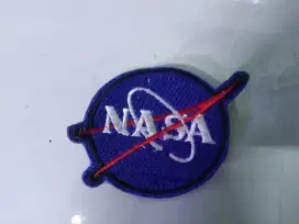 emblem patch bordir nasa