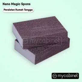 Nano Magic Sponge Pembersih Kerak Noda Panci Wajan