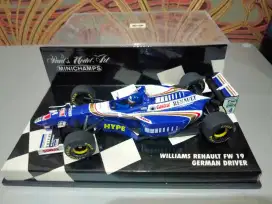 1/43 Diecast Minichamps Williams Renault FW19 German Driver