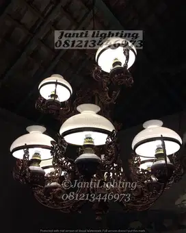 Lampu gantung klasik lampu gantung lawasan lampu gantung cabang