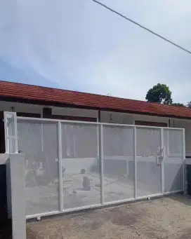 Pintu pagar dorong,lipat & sliding