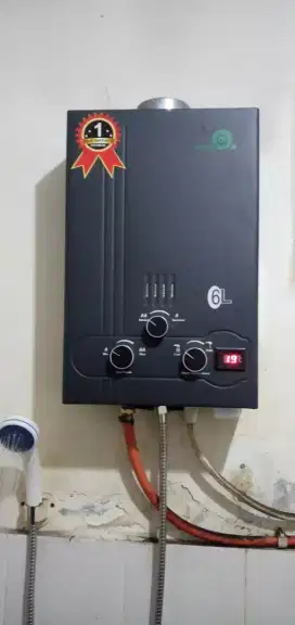 Paket Water Heater Gas Frisone