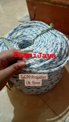 Tali Tambang Tampar PP Propelyn Uk. 6mm (Per meter)